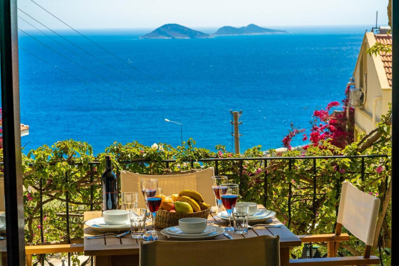 Azure Apartment With Sea View In Kalkan Exteriér fotografie