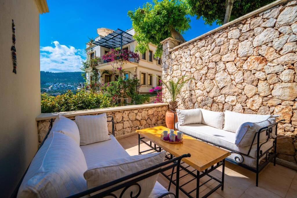 Azure Apartment With Sea View In Kalkan Exteriér fotografie