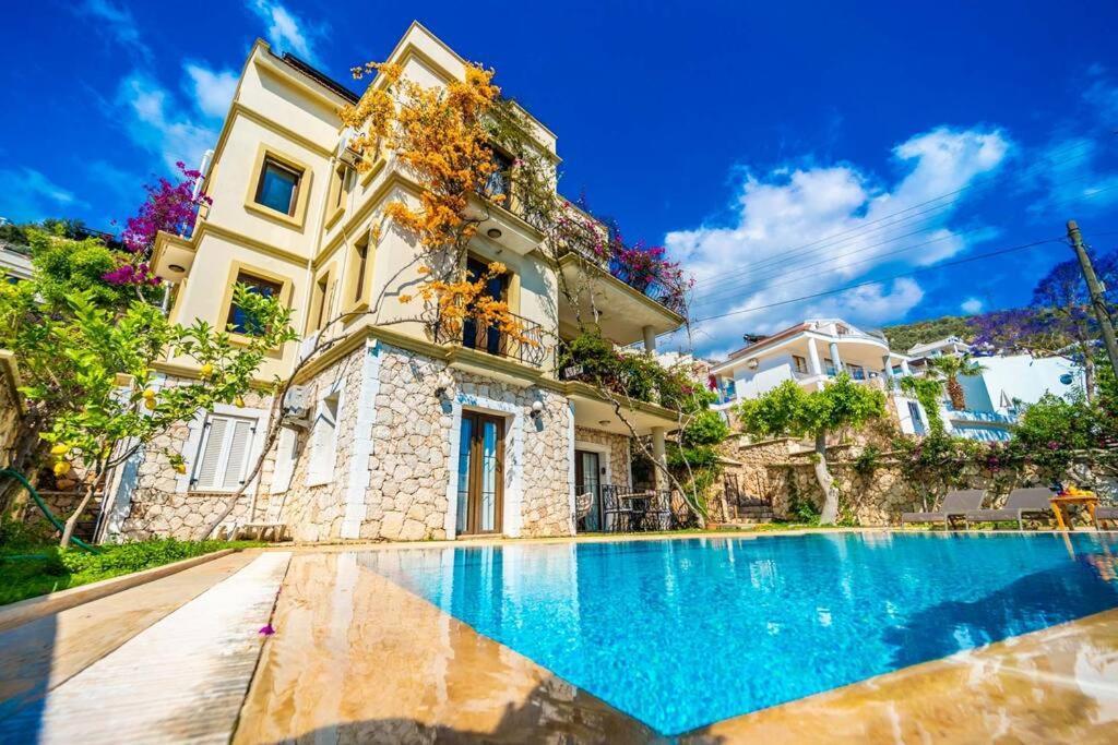 Azure Apartment With Sea View In Kalkan Exteriér fotografie